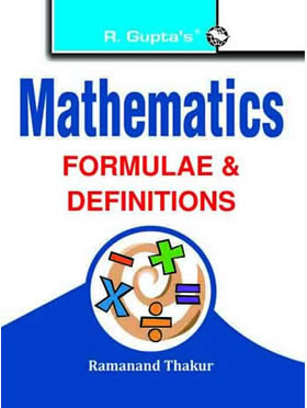 RGupta Ramesh Mathematics Formulae & Definitions English Medium